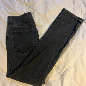 Vintage straight leg black jeans size 2
